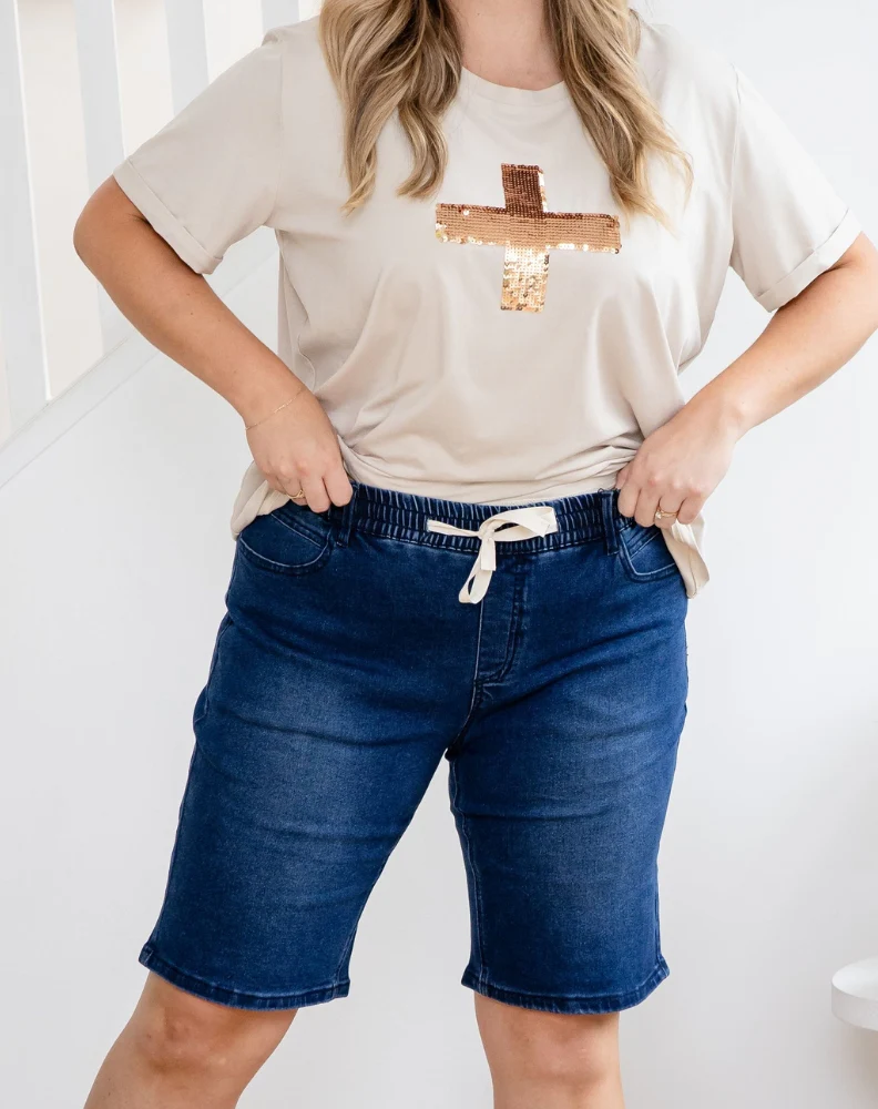 Bermuda Shorts - Denim - Image 6