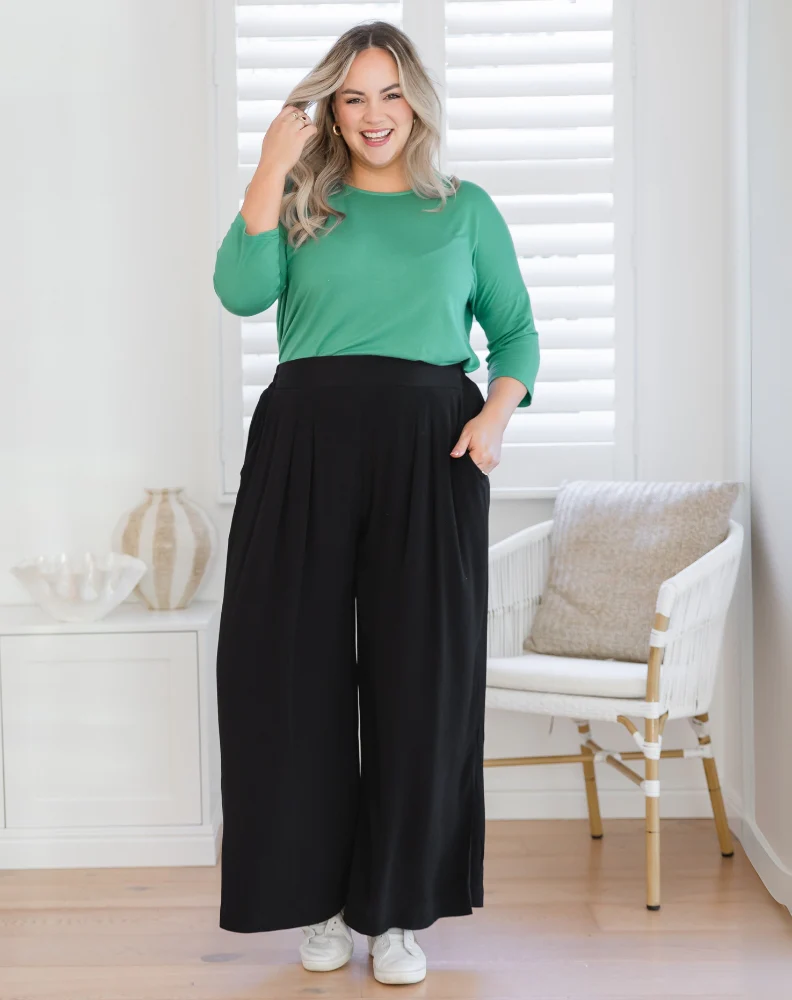 Bonnie Pant - Black - Image 4