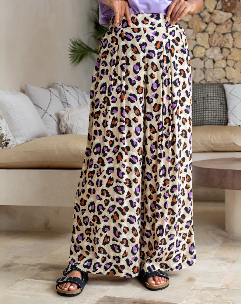Bonnie Pant - Purple Leopard - Image 4