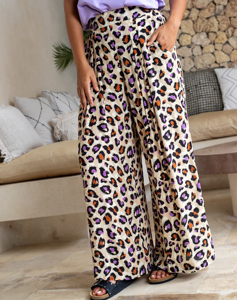 Bonnie Pant - Purple Leopard - Image 5
