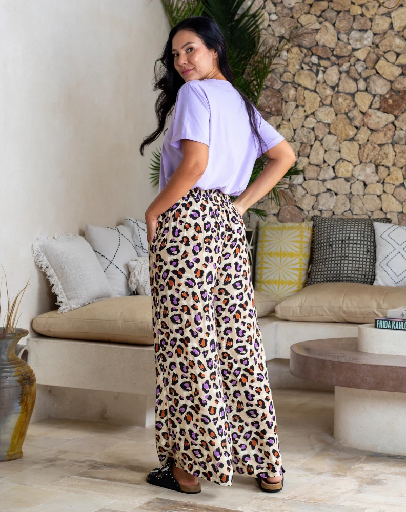 Bonnie Pant - Purple Leopard - Image 6
