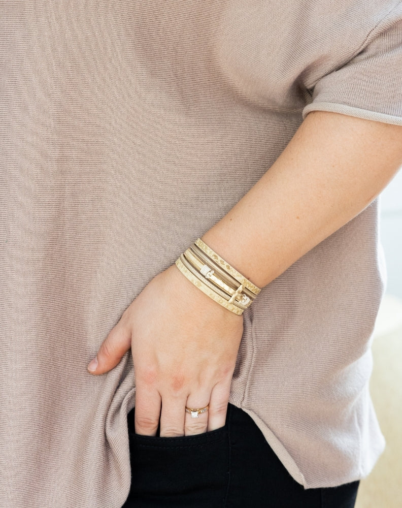 Corra Bracelet - Gold Multi - Image 3