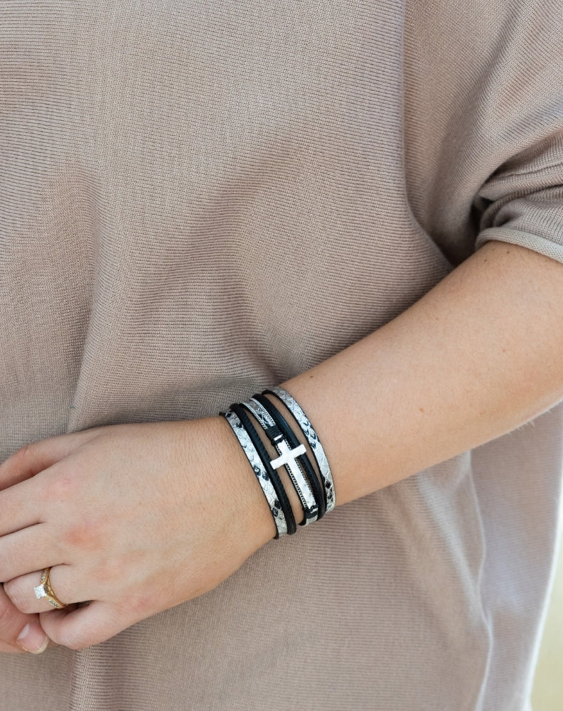Corra Bracelet - Silver Multi - Image 3