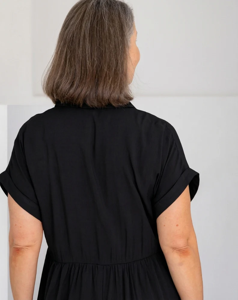 Elsie Dress - Black - Image 8