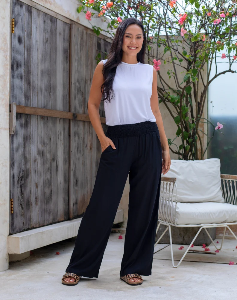 Resort Pant - Black - Image 5