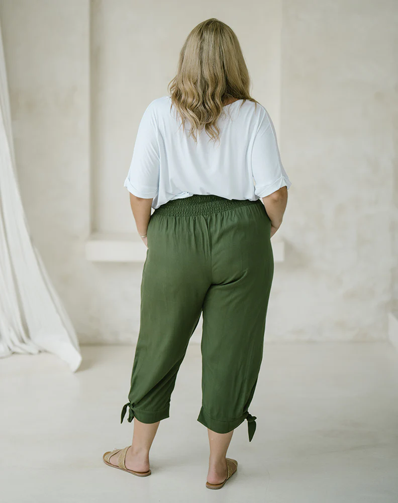 Peace Out Pants - Olive - Image 6