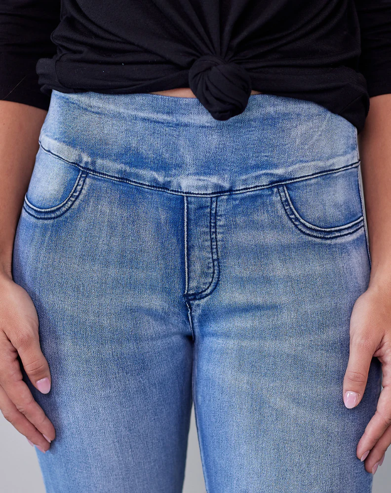 Pull On Jeans -Distressed - Image 5