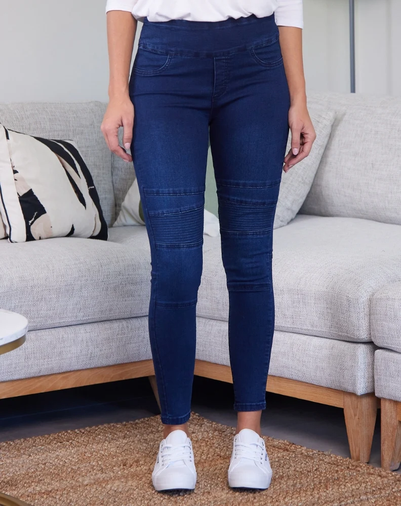 Ribbed Dark Jean - Image 4
