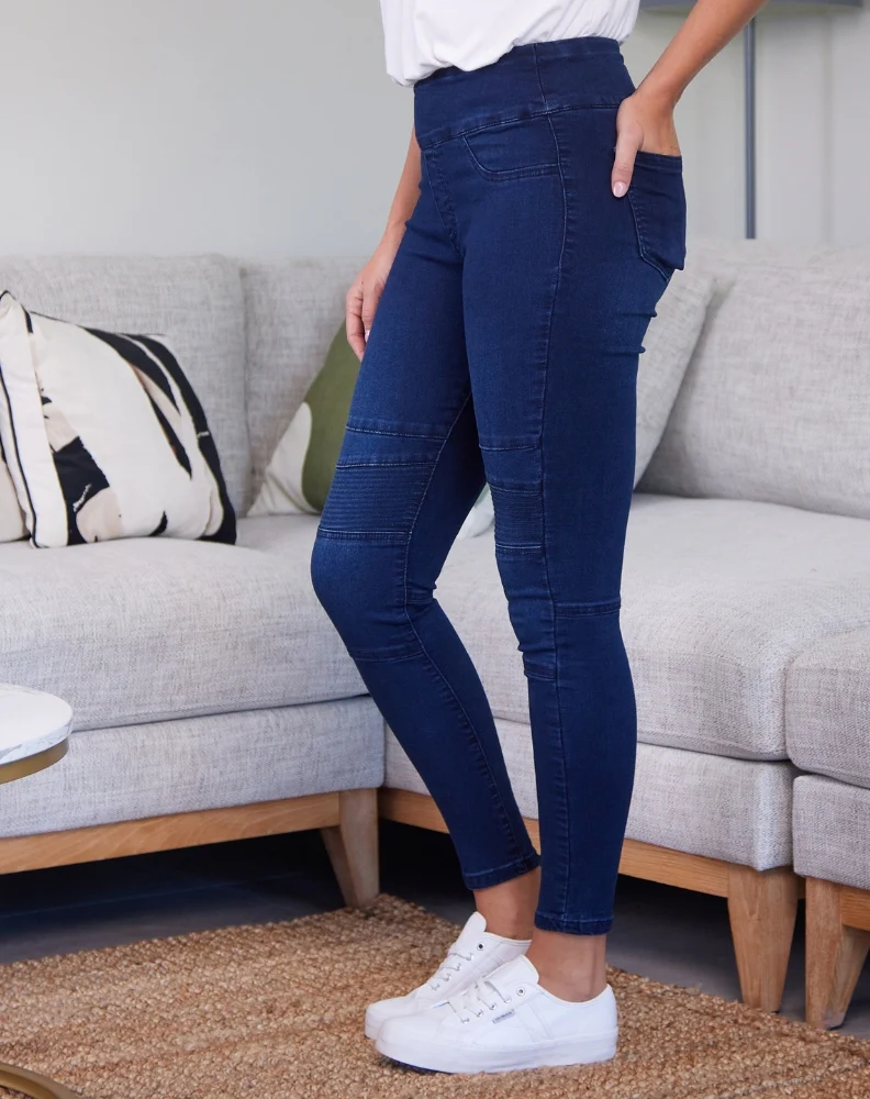 Ribbed Dark Jean - Image 5