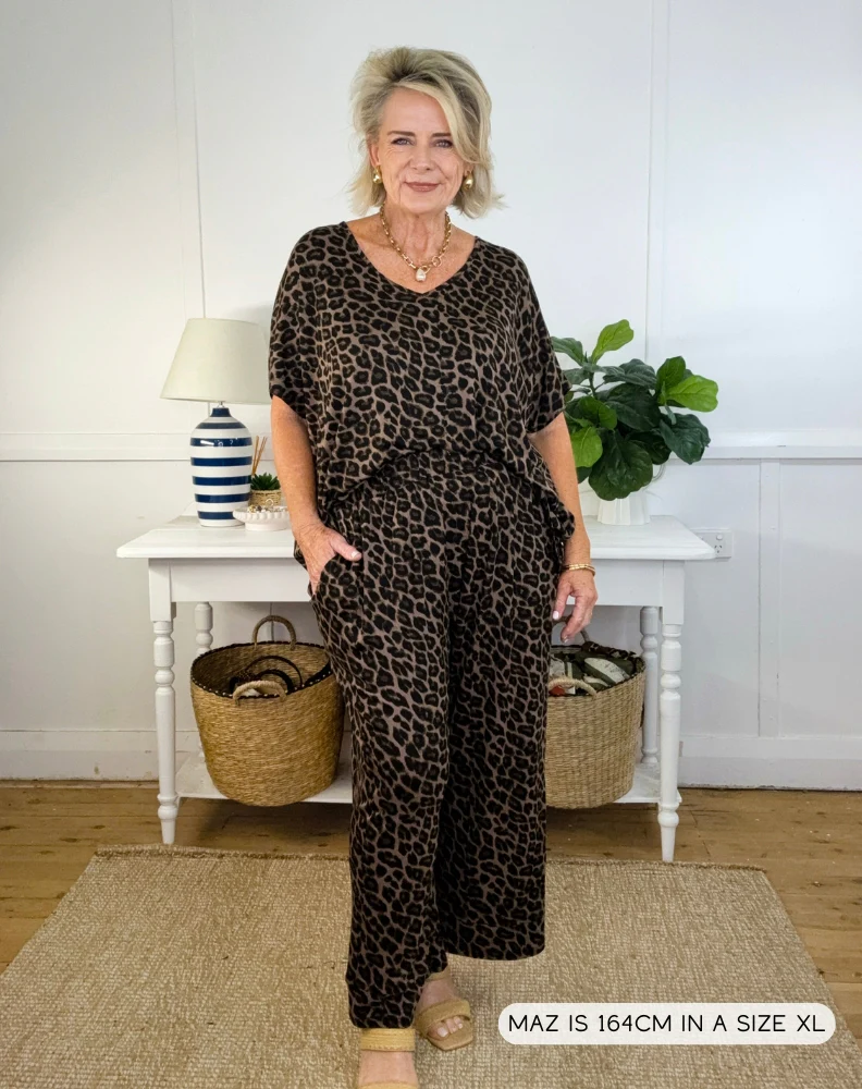 Sammie Pants - Leopard - Image 3