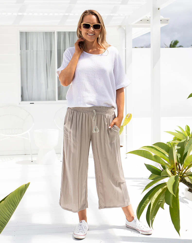 Sicily Pant - Latte - Image 3