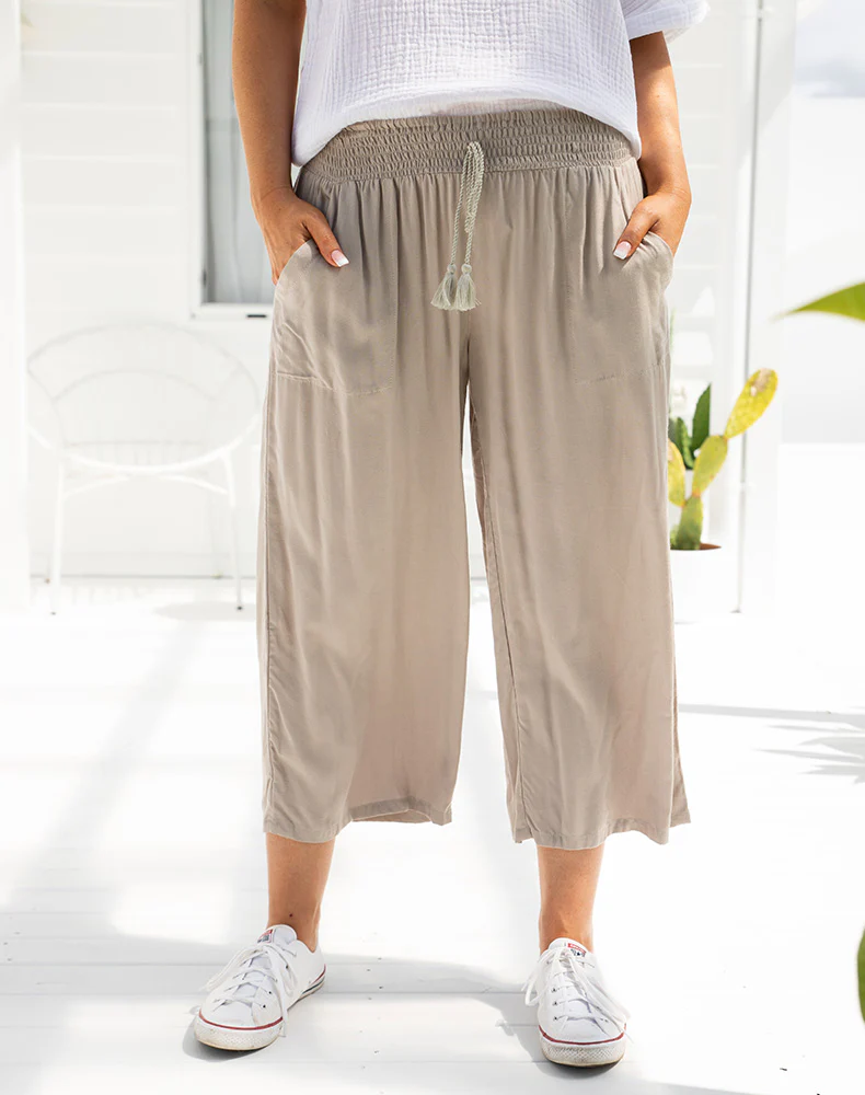 Sicily Pant - Latte - Image 6