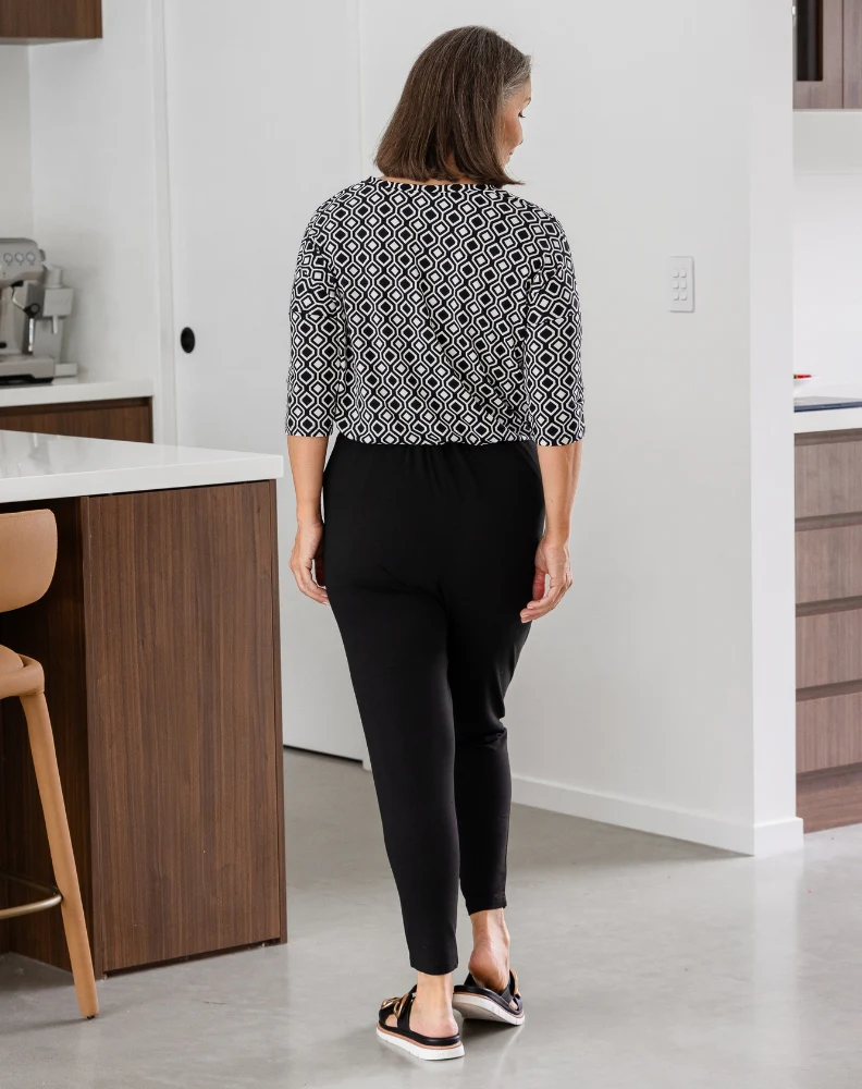 Slouch Pant -Black - Image 5