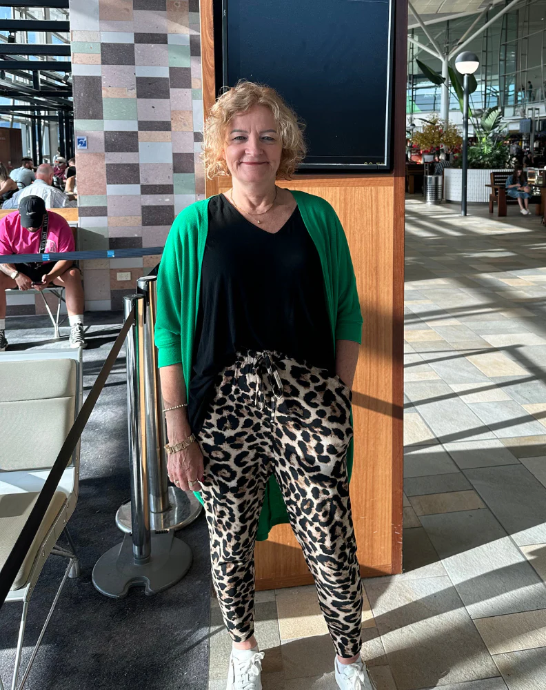 Slouch Pant -Brown Animal - Image 7