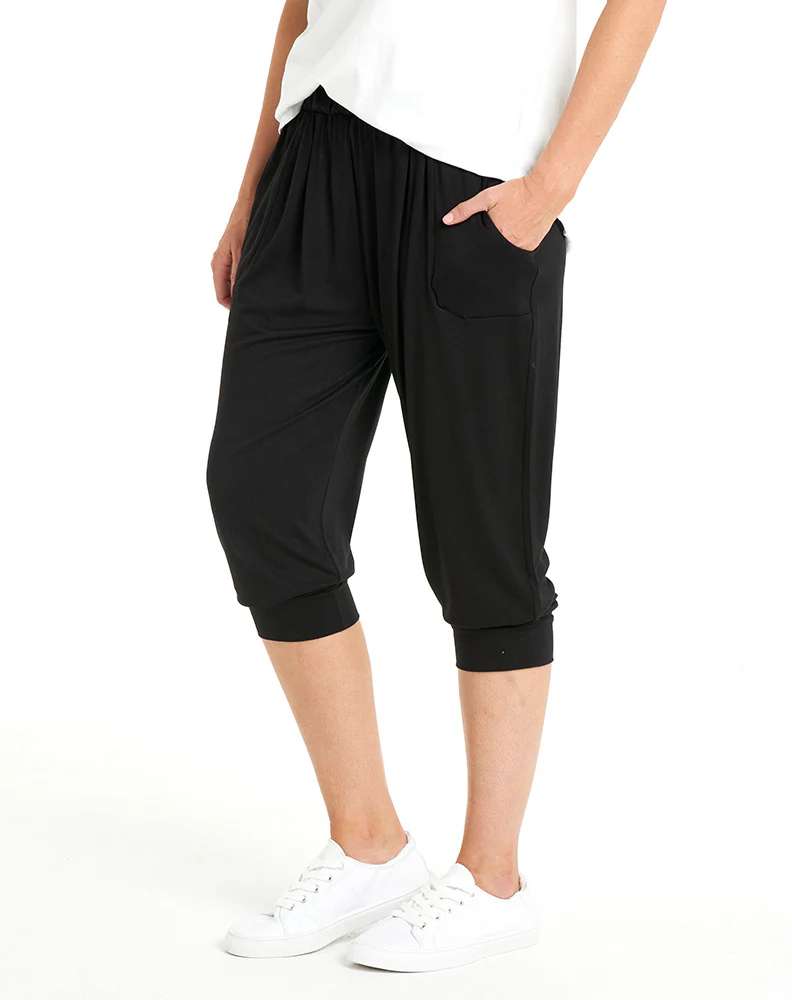 Tokyo 3/4 Pant -Black - Image 3