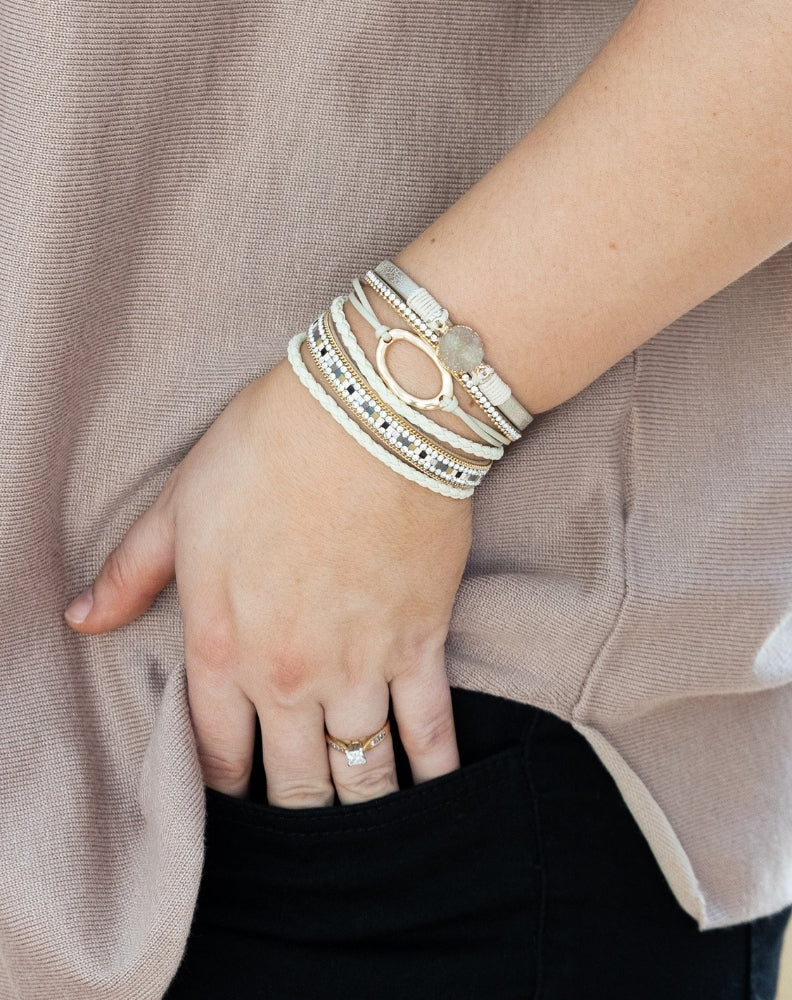 Valentina Bracelet - Gold Multi - Image 3